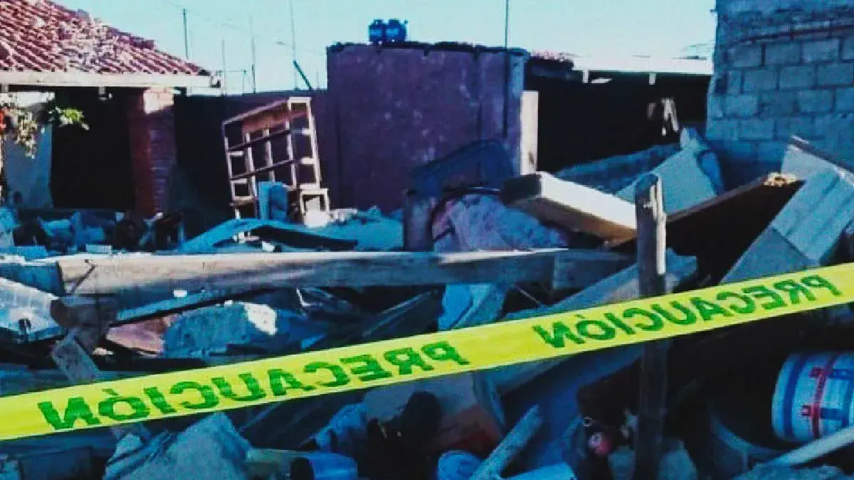 Explosión por acumulación de gas en municipio de Hidalgo deja a un hombre gravemente herido