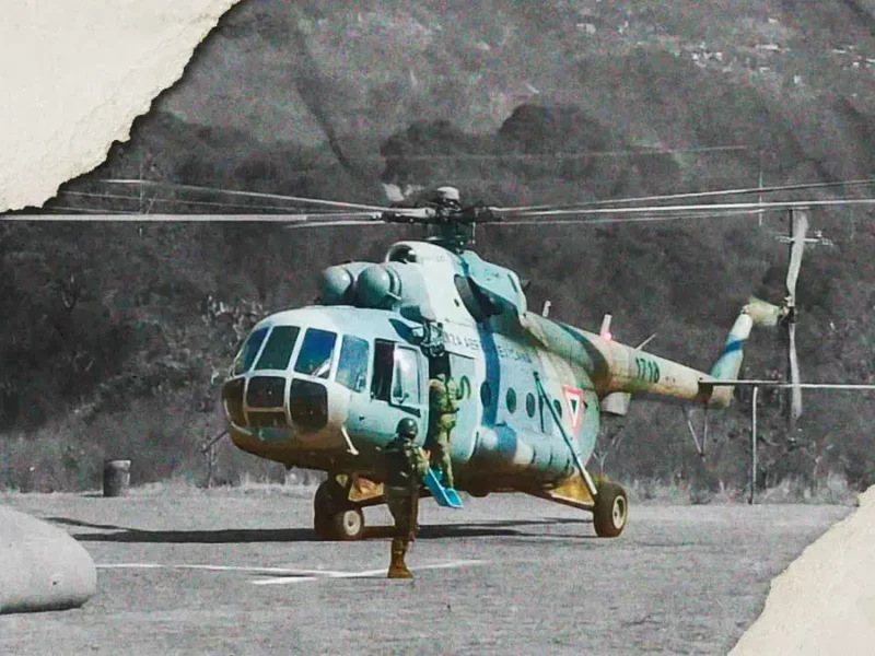 Desde 1998 no se había utilizado un helicóptero para sofocar un incendio forestal en Hidalgo