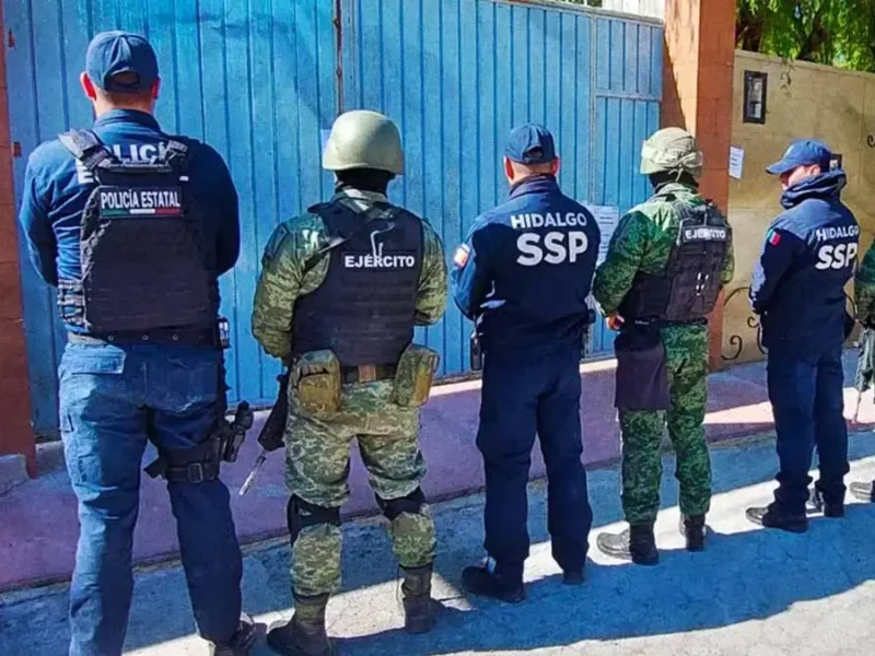 En operativo, desarticulan a banda de narcomenudistas en Actopan
