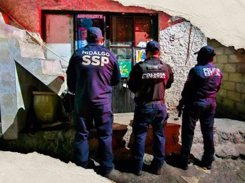 En operativo, detienen a ocho personas por narcomenudeo cerca del Arbolito, Pachuca
