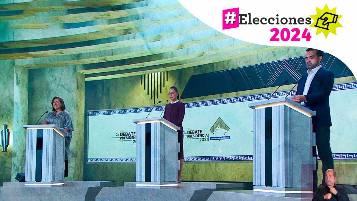 Segundo debate presidencial en México así fue el encuentro