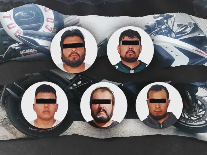 Cae en Hidalgo banda dedicada al robo a cuentahabiente en cuatro estados