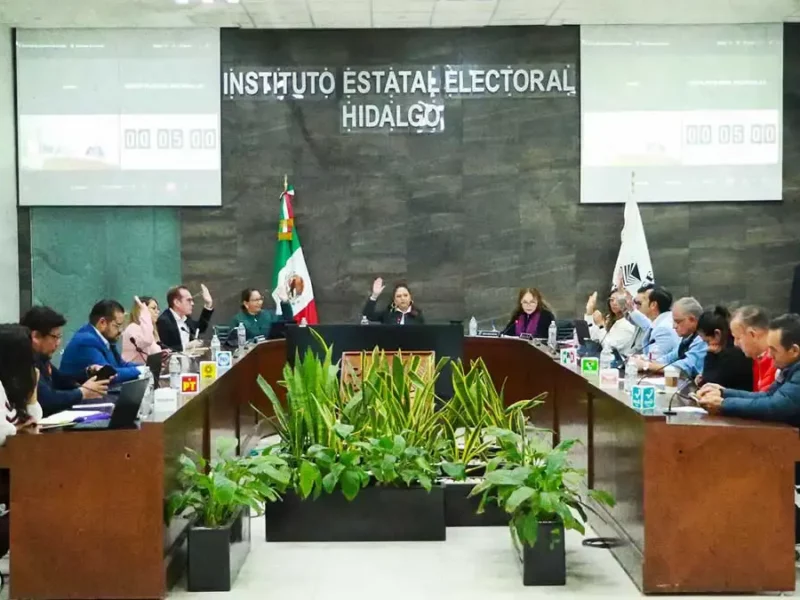 IEEH elegirá a candidatos a regidores en ayuntamientos si partidos no cumplen requisitos en Hidalgo
