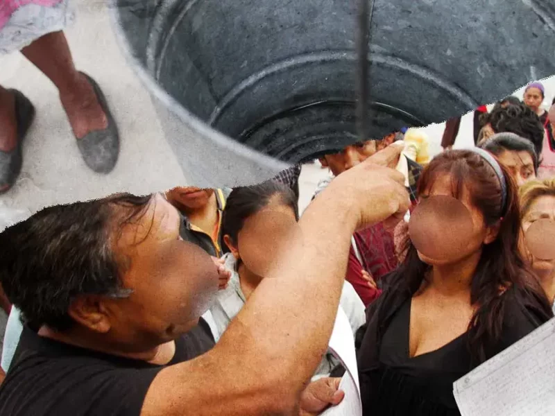 Por falta de agua y obra pública, pobladores retienen a funcionarios del Ayuntamiento de Huautla