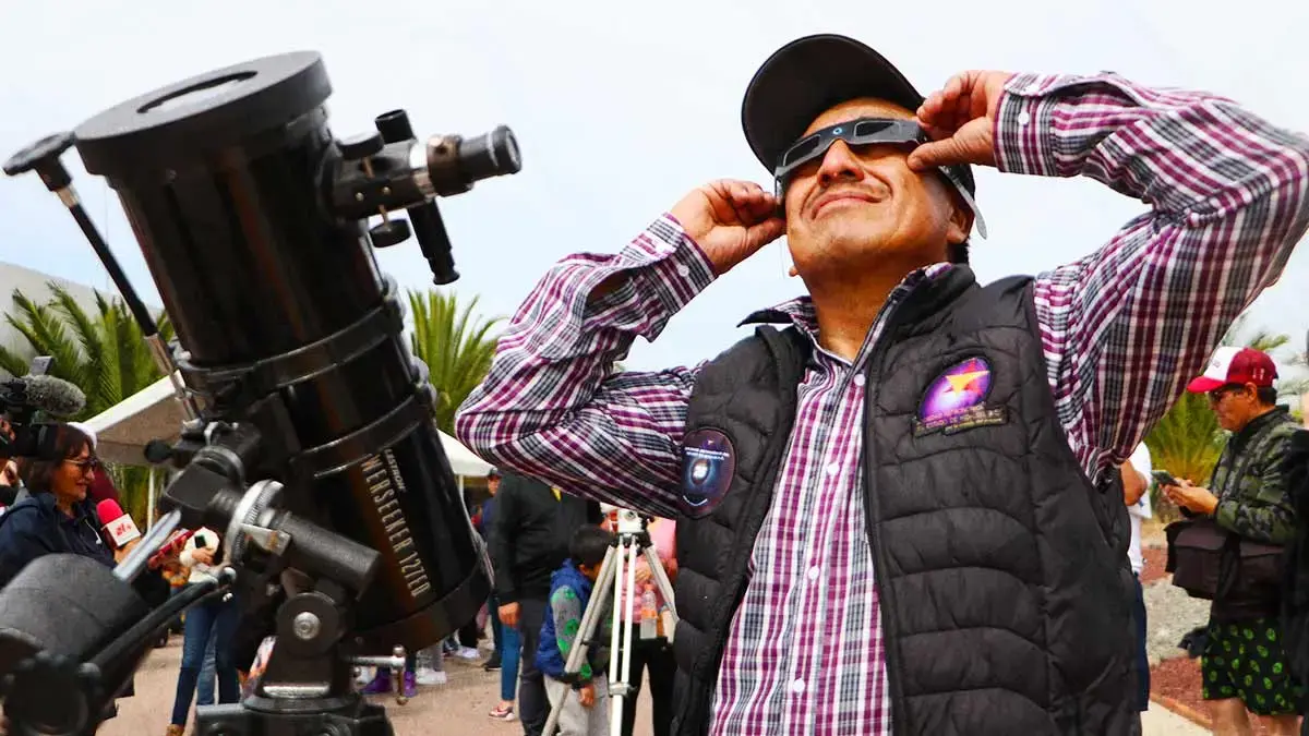 Conoces las actividades en Plaza Juárez de Pachuca para observar el eclipse solar 2024