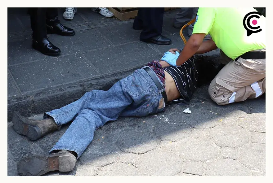 Imagen ilustrativa sobre el linchamiento de un hombre en Mixquiahuala.