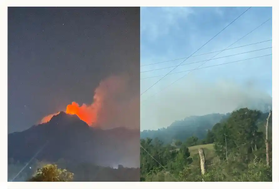 Suman dos días del incendio forestal en Tenango de Doria; piden apoyo