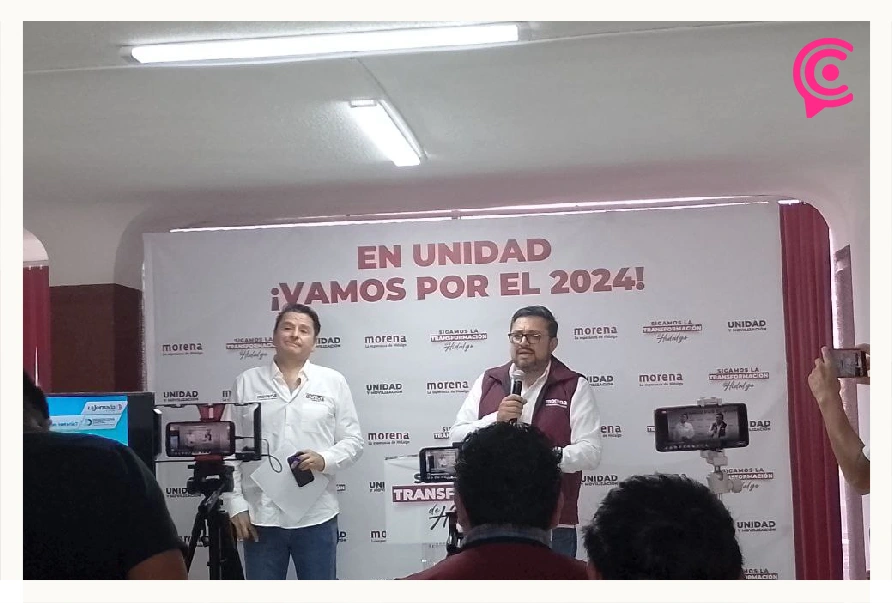 Morena habla sobre la falta de aprobación de candidatos para ayuntamientos en Hidalgo, por parte del IEEH.