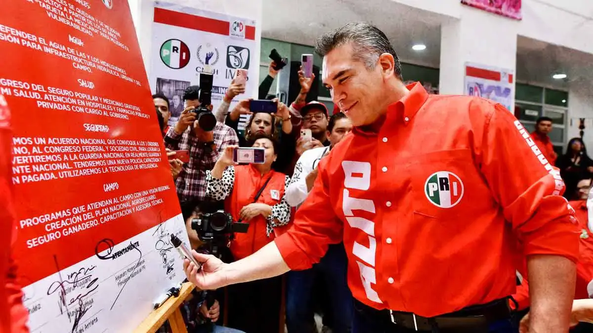PRI presenta los cinco compromisos de campaña para sus candidatos en Hidalgo
