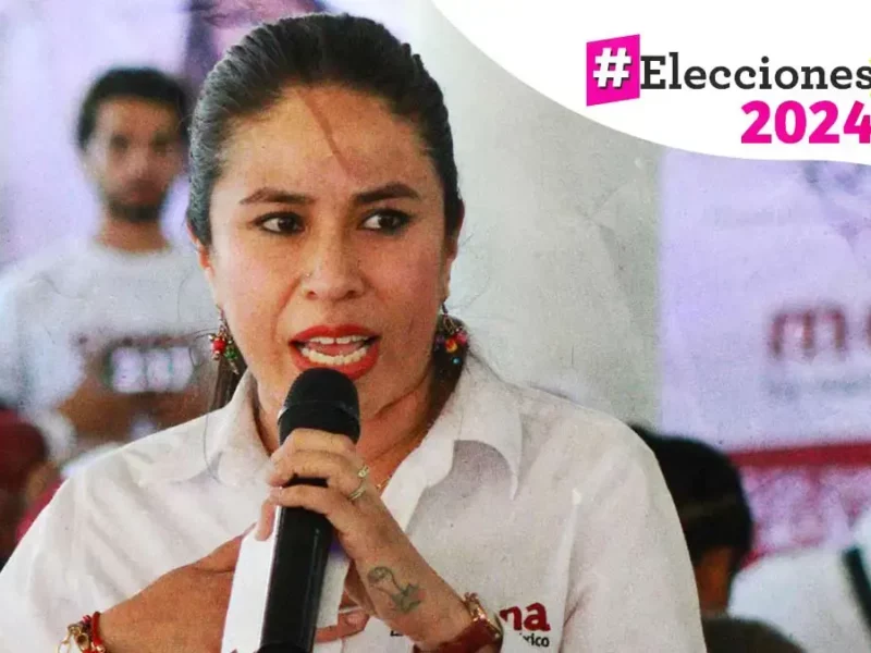 Simey Olvera pide al INE sumarla al debate de candidatos al Senado por Hidalgo