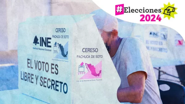 Inicia votación anticipada en las cárceles de Hidalgo para estas elecciones.