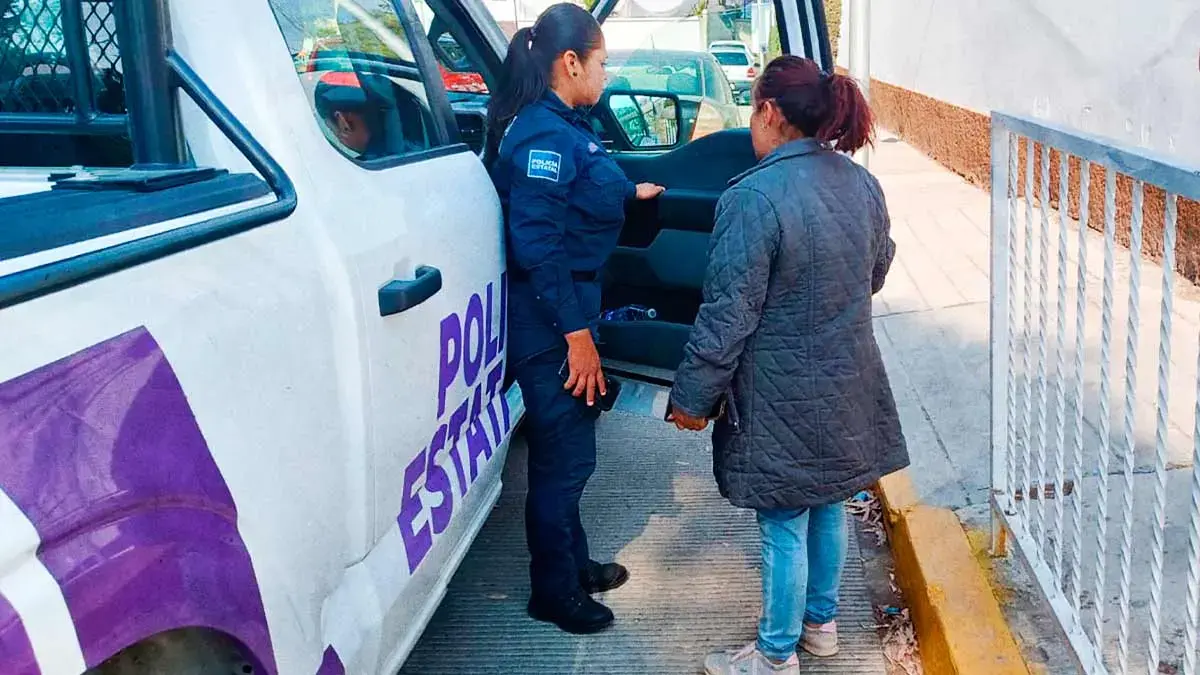 Policía Violeta localiza a niña y adolescente reportadas como desaparecidas en Pachuca