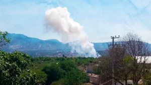 Registran nueva explosión de pirotecnia en taller de Santiago de Anaya en Hidalgo