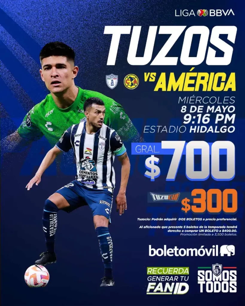 Precio de boletos para semifinal de ida entre Pachuca vs América