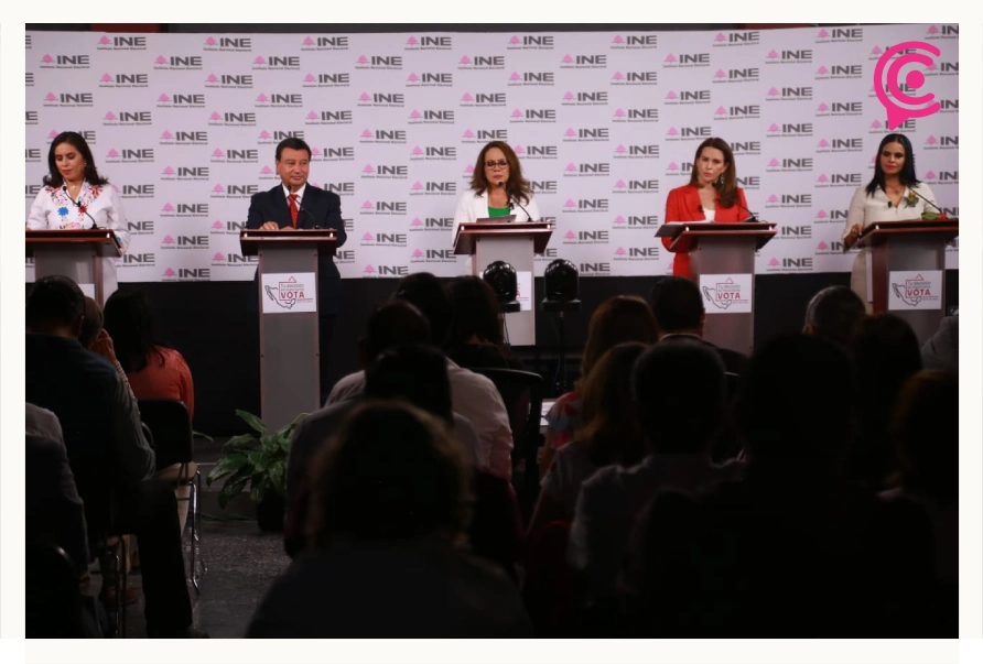 Primer debate entre candidatos al Senado por Hidalgo.