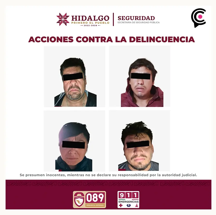 Detienen A Cuatro Por Narcomenudeo En Zimapán 3422