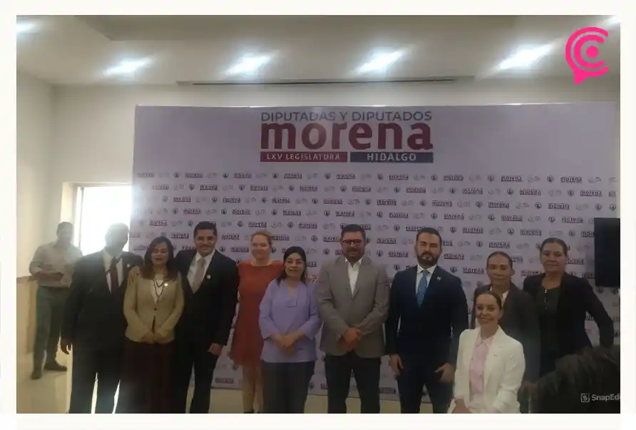 Diputados del GPI se suman a bancada de Morena en el Congreso de Hidalgo