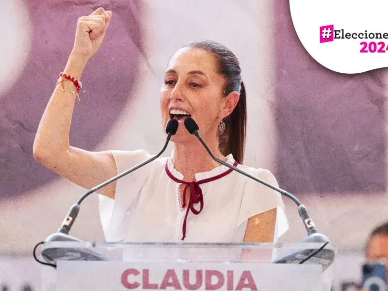 Claudia Sheinbaum se convierte en la primera presidenta de México; PREP le da amplia ventaja