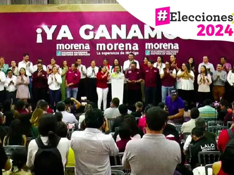 Morena Hidalgo advierte impugnación en resultados electorales de municipios donde va perdiendo