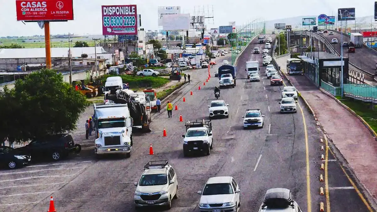 Inicia remodelación del bulevar Felipe Ángeles en Pachuca